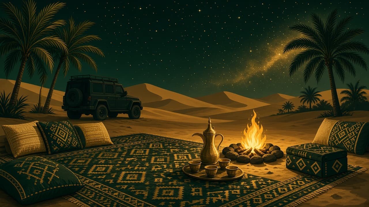 برومبتات الضيافة والكشتة والسفر الداخلي
